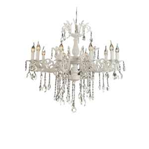 Lustre candelabro em cristal